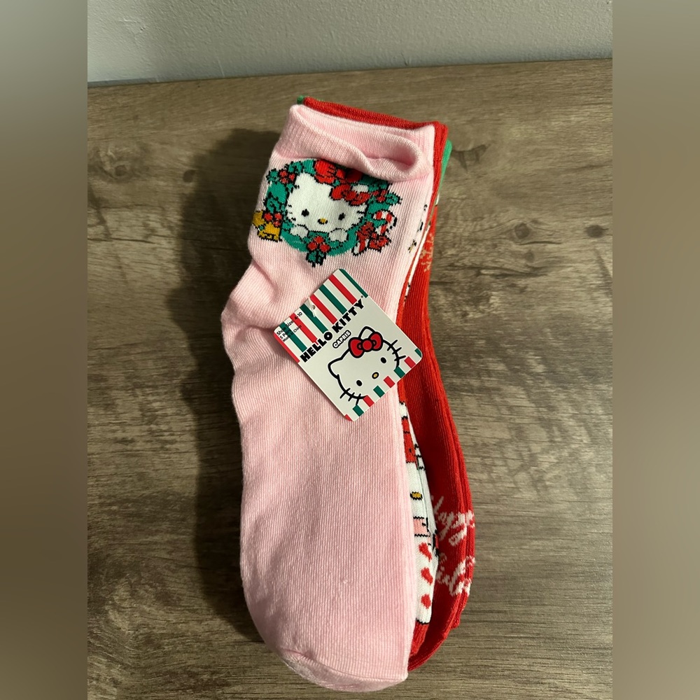 Hello Kitty christmas socks